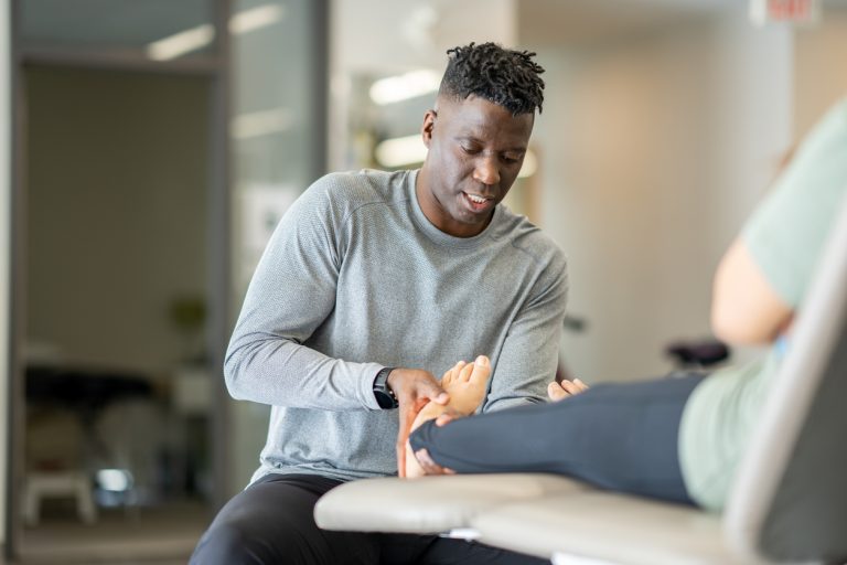 Assessing a Foot Injury